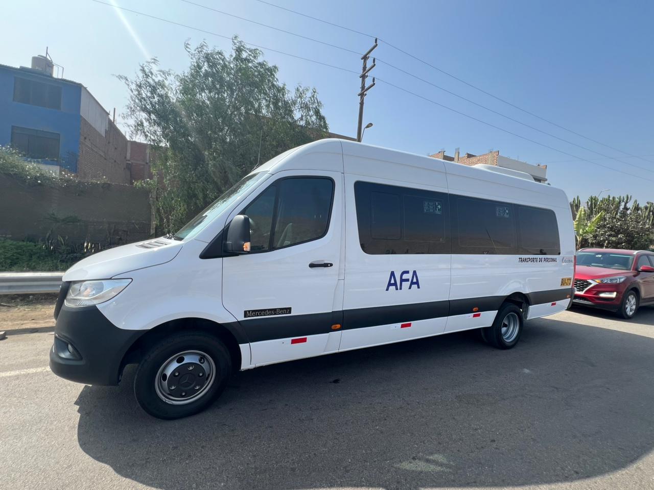 Unidades de transporte en servicio